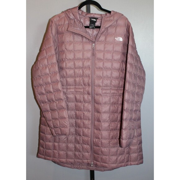 THE NORTH FACE Women's Tball Eco Insulated Hooded Parka NWT FAWN GREY NWT - Picture 1 of 7